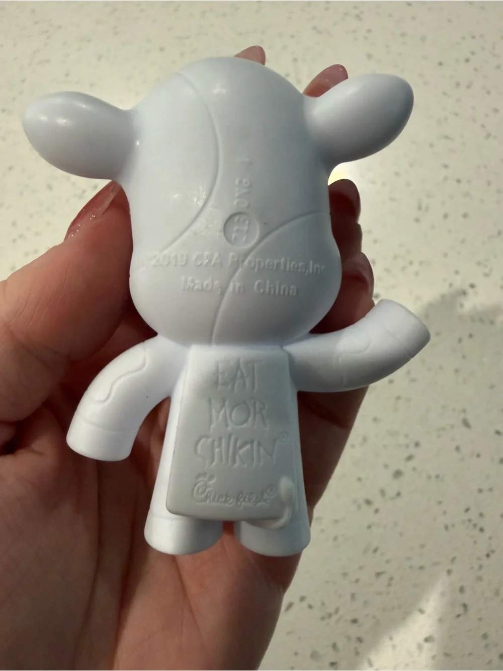 Chick-fil-a Cow Creations Artist Figure Figurine Craft DIY Painting 2019